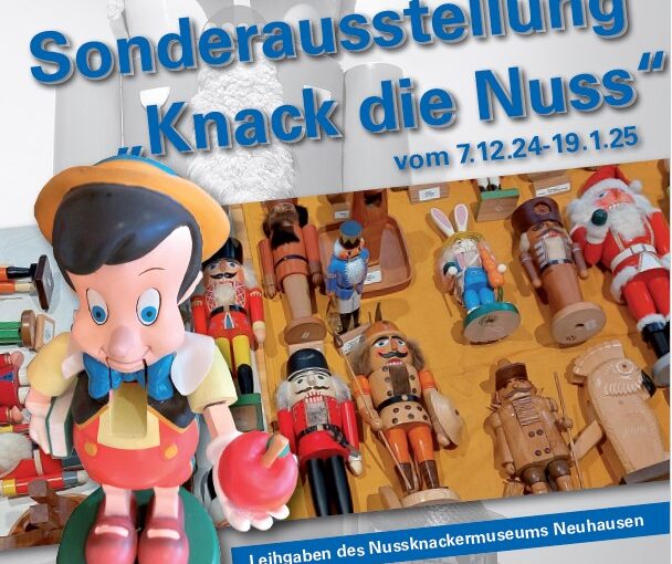 Sonderausstellung „Knack die Nuss“ vom 07.12.2024 – 19.01.2025 JEDES WOCHENENDE von 14-17 Uhr